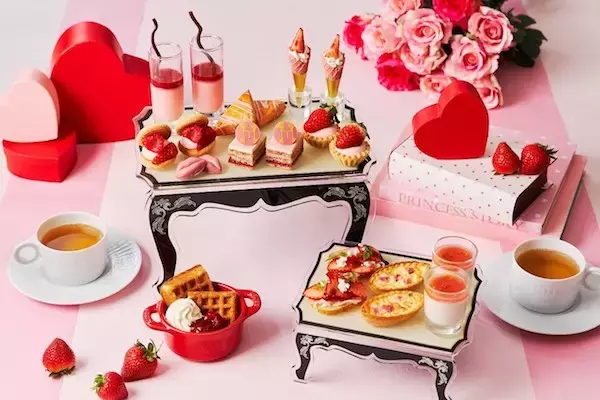旬のいちご×ルビーチョコレート！ピンクに溢れたアフタヌーンティーが開催