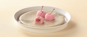 山形県産さくらんぼをまるごと使用！程よい酸味が引き立つ和菓子「紅宝玉」
