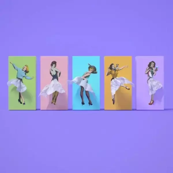 ボックスから出てくるティッシュをスカートに見立てた、置き型ティッシュケース登場！