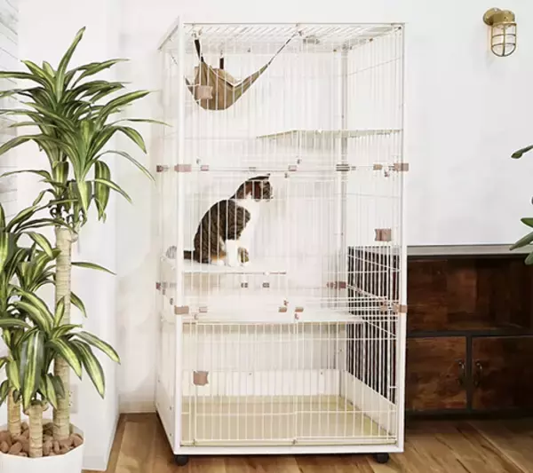 ienekoから、自宅の空間をワンランクアップさせるデザイナーズ猫ケージの新色が登場