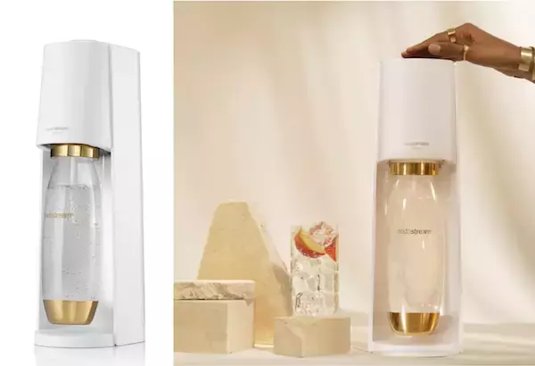 ソーダストリームの「TERRA」から、ホリデーシーズンにぴったりな新色ゴールドが登場