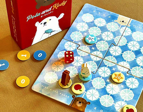 2人用ボードゲーム「ポーラとコディ」新発売。ゲムマ特別価格で購入可能