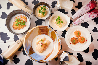 【東京都中央区】おでん×牛乳の新しい組み合わせ「ミルク鱧出汁おでん」が"ちょいおでん"に登場