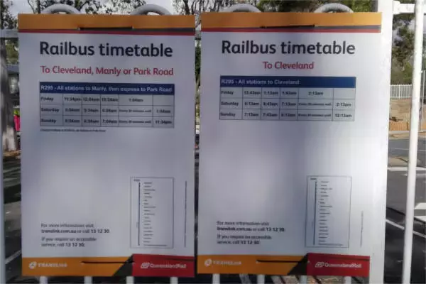 「電車の一時運転休止に注意！ in Brisbane」の画像