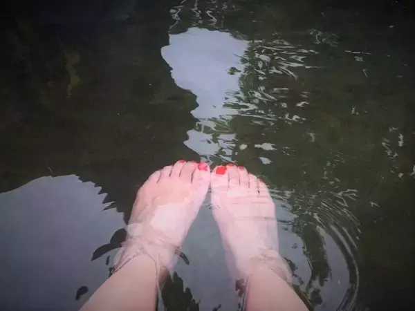 「チェンマイ・足湯ができてワンデートリップに最高なサンカンぺーン温泉」の画像