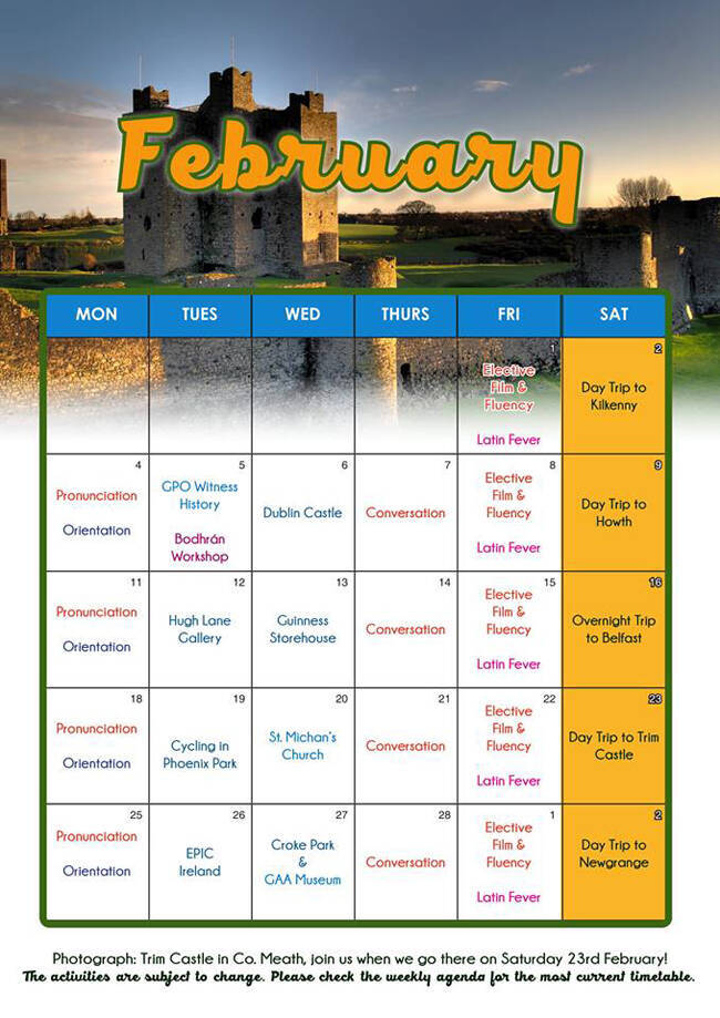 ダブリンで語学留学ならここ！Atlas Language School学校紹介（レッスン・アクティビティ編）