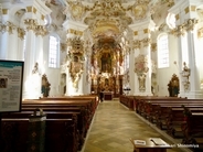 ヨーロッパ随一のロココ装飾がスゴイ！ドイツ「ヴィースの巡礼教会」