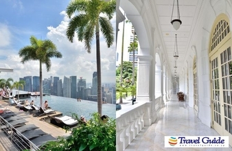 シンガポールの2大人気ホテル「マリーナベイサンズ」と「ラッフルズ」