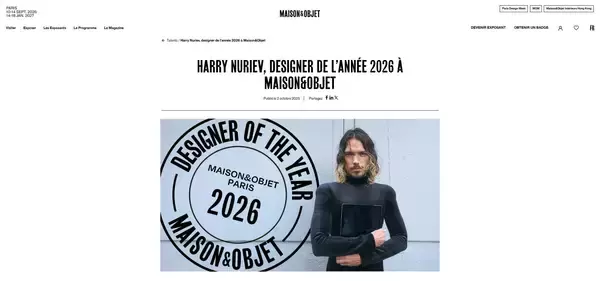 「【パリ発】インテリアトレンド2026年！ 「変態」「ネオ民族」など”4大キーワード”が鍵、空間デザイナーが世界最高峰の見本市「メゾン・エ・オブジェ（MAISON&OBJET）」レポート」の画像