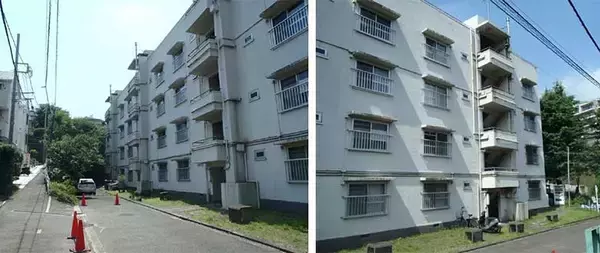 「築65年老朽化団地、1棟まるごと断熱リノベで暑い、寒い、カビ・結露と決別！ 住人は住みながら改修・仮住まいや引越しなしで　「アンレーベ横浜星川」神奈川県横浜市」の画像