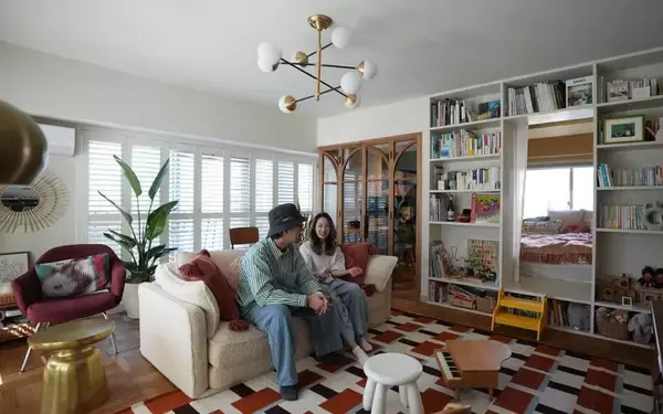 『海外みたいにセンスのある部屋のつくり方』著者、2度目の自宅マンションリノベ。本棚の奥にベッドルームなど工夫が凝縮！家族と”育てていく”心地よい空間　リノベーション設計士・早さん