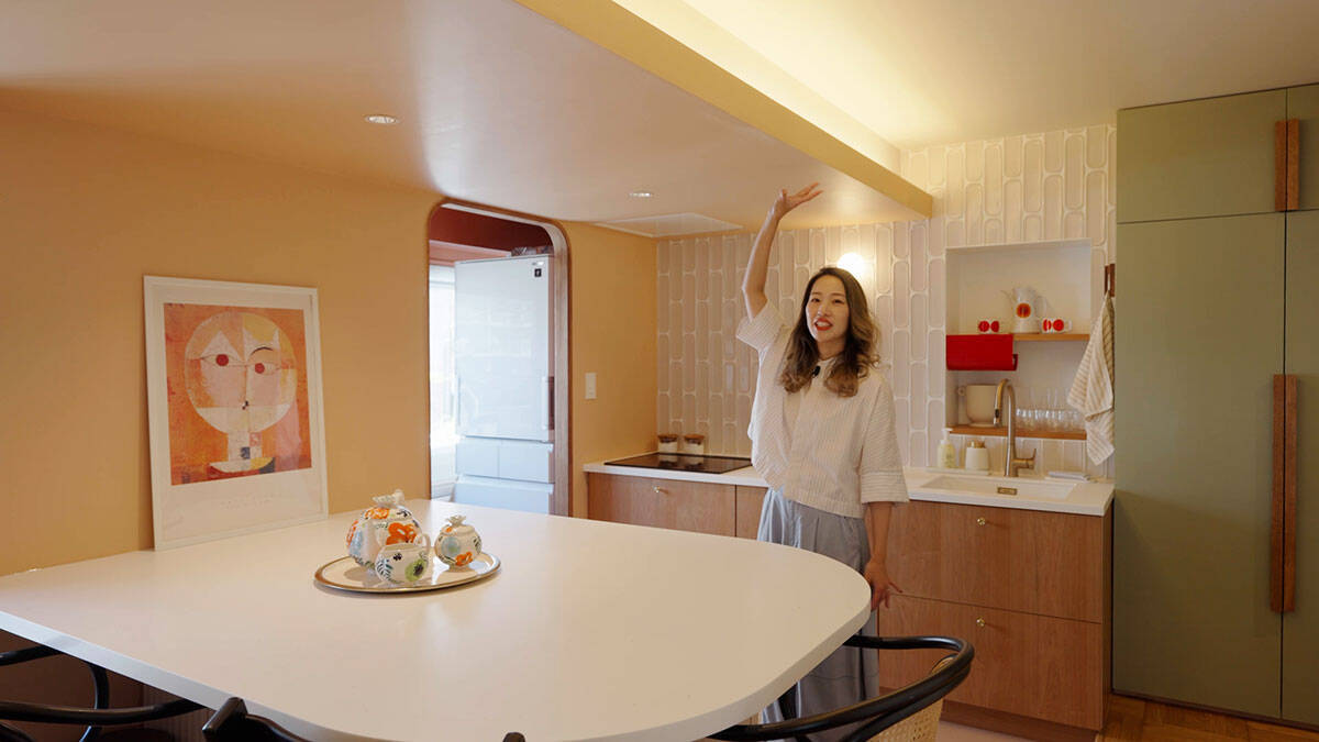 『海外みたいにセンスのある部屋のつくり方』著者、2度目の自宅マンションリノベ。本棚の奥にベッドルームなど工夫が凝縮！家族と”育てていく”心地よい空間　リノベーション設計士・早さん