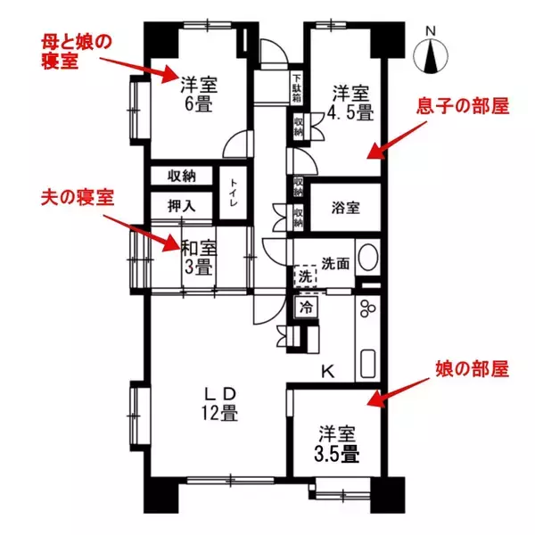 「子育て4人家族「部屋が足りない」を“近所のワンルーム賃貸”で乗り切る！ 3LDK自宅マンションの＋α「家拡張アイデア」」の画像