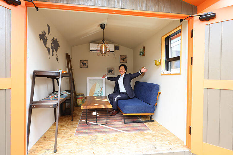 タイニーハウスを庭先に。”+10平米”の小屋で、趣味に、テレワークに、夢ひろがる！　名古屋・ニッカタイニーズパーク