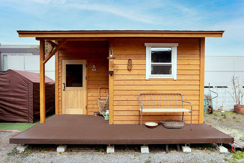 タイニーハウスを庭先に。”+10平米”の小屋で、趣味に、テレワークに、夢ひろがる！　名古屋・ニッカタイニーズパーク