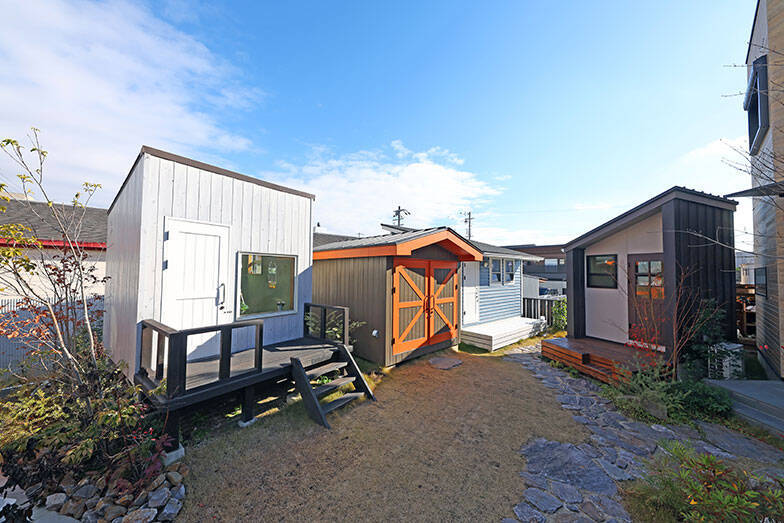 タイニーハウスを庭先に。”+10平米”の小屋で、趣味に、テレワークに、夢ひろがる！　名古屋・ニッカタイニーズパーク