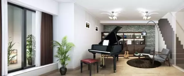 「宝塚市に分譲マンション、1階住戸には防音地下室、ハイネスコーポレーション」の画像