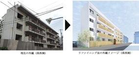 ミサワホーム、建物再生手法「リファイニング建築」で渋谷区の職員住宅を賃貸住宅に