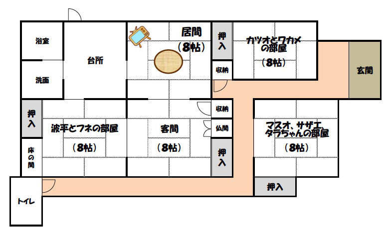 なぜ空き家は増えるのか そのヒントが 人気アニメの間取りに隠されていた 17年11月24日 エキサイトニュース 2 5