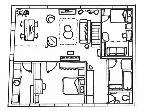 「パリの暮らしとインテリア[1]ヴィンテージ家具に囲まれたデザイナー家族のアパルトマン」の画像