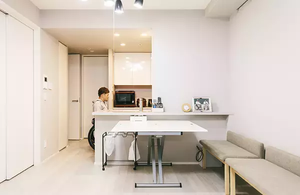 「車いすテニス菅野浩二選手が住まいに求めるものは？ 「東京パラリンピック」メダル目指し」の画像