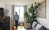 「パリの暮らしとインテリア[9]家具は古材でDIY！ テキスタイルデザイナーが暮らす市営アパルトマン」の画像1