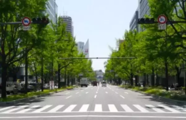 美しい大阪の街並みを体現する御堂筋。その昔はたった6m幅だった