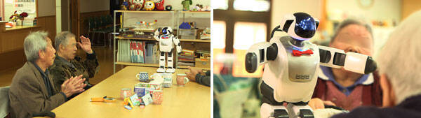 スタッフと利用者がメロメロに。介護現場でのロボットの活躍