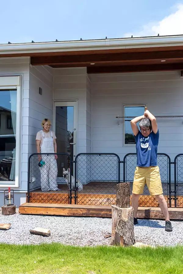 「夫婦＋愛犬に”ちょうどいい”コンパクト平屋。70平米・2LDKは、40代で老後まで考えた選択肢　Kさん夫妻・群馬県太田市」の画像