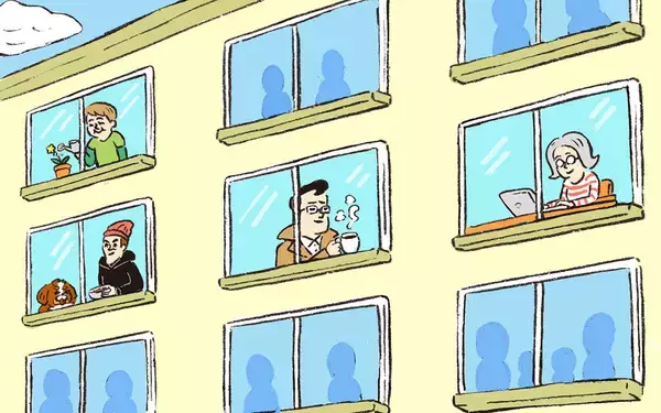 「団地の怪「ベランダに焼きそばが！」空から食べ物が降ってくる珍事件！ 犯人捜しより有効だった”管理組合の解決法”【ポンコツ理事長奮闘記7】」の画像