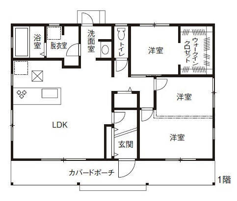 4人家族で平屋79平米のコンパクトな暮らし。「リビングを通る動線」で思春期の子ども、夫婦ともに仲良しな距離にこだわりました