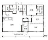 「4人家族で平屋79平米のコンパクトな暮らし。「リビングを通る動線」で思春期の子ども、夫婦ともに仲良しな距離にこだわりました」の画像7