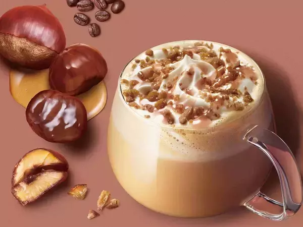 「秋っぽさ満点！ 栗をふんだんに使ったスタバの限定フラペチーノとラテが美味しい理由とは？」の画像