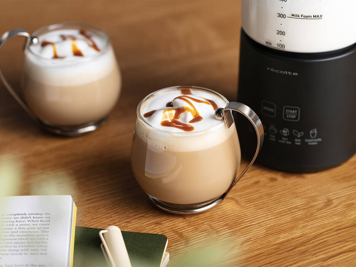 カフェみたいなココアやミルクティーが作れる「ホットチョコ＆ミルクフォーマー」に注目！