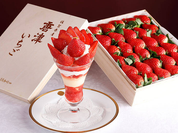 希少品種のいちごが勢揃い！ 銀座『資生堂パーラー』で味わいたい「スペシャルパフェ」5選