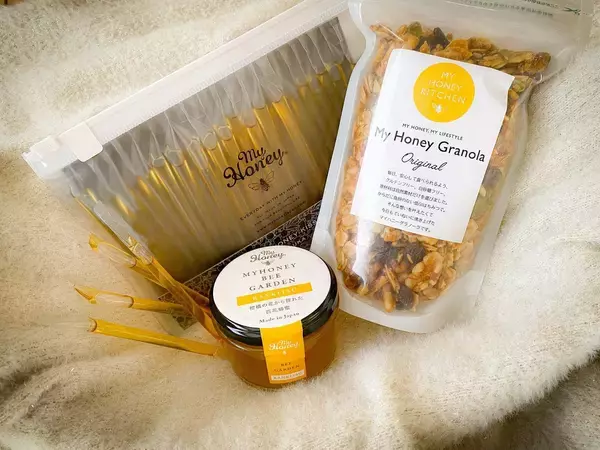 【おみやげ】体にやさしい喜ばれもの。生はちみつ専門店『MYHONEY』で人気の小みやげ3選