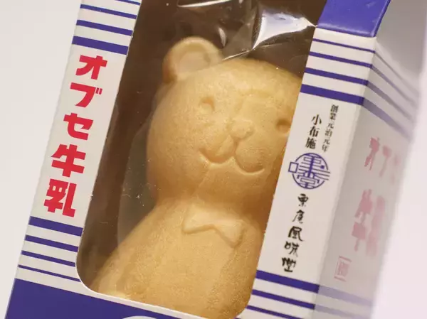 「新潟のアンテナショップで発見！ オブセ牛乳と老舗和菓子が作った「くまさん最中」が可愛すぎる」の画像