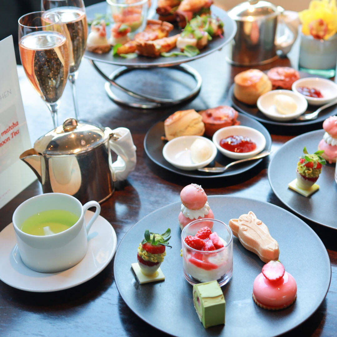 新年を祝うアフタヌーンティー。グランド ハイアット 東京でいちご、宇治抹茶、干支スイーツを楽しもう