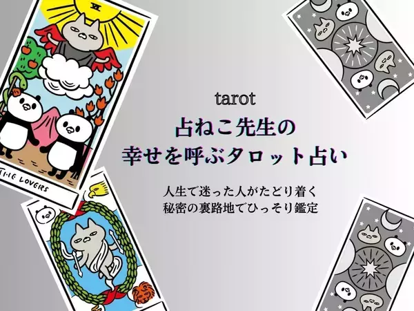 11月前半のあなたの運勢は？【占ねこ先生の幸せを呼ぶ無料タロット占い】