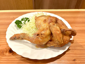 【葛飾グルメ】京成立石の老舗鳥肉専門店『鳥房』が完全復活。骨までウマい半身丸ごと「若鳥唐揚」