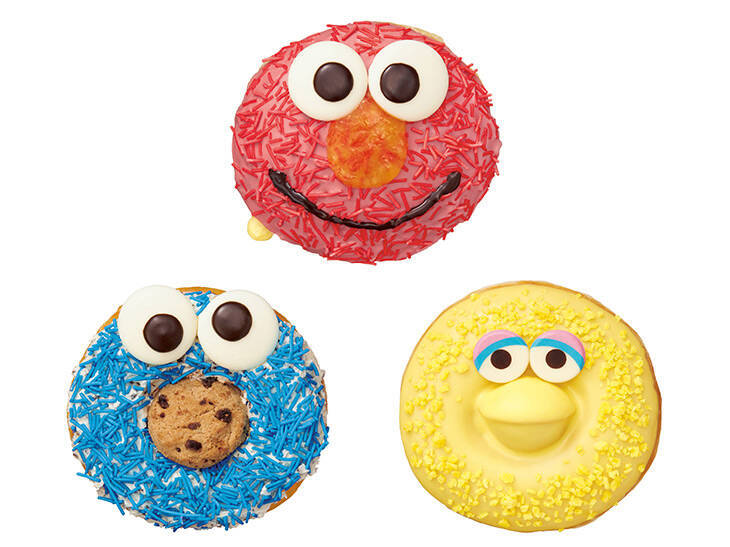クリスピー クリーム ドーナツとセサミストリートのコラボドーナツの