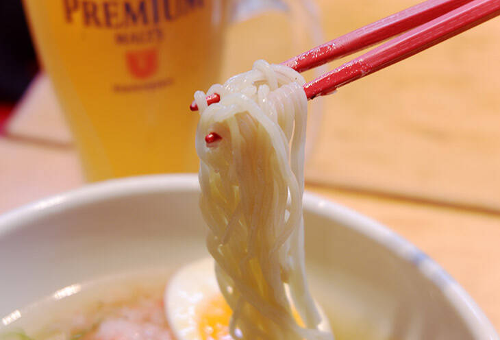 冷やしラーメン始めました よってこや の 蟹だし冷やし塩らーめん を食べてきた 19年8月3日 エキサイトニュース