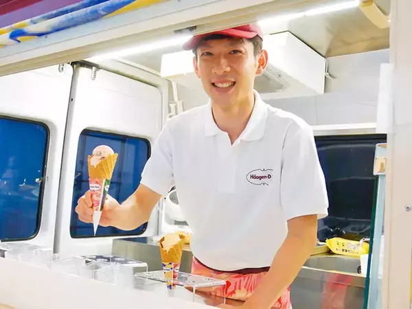 「ハーゲンダッツの移動型ショップ「Haagen-Dazs TRAVELING SHOP」に行ってきた」の画像