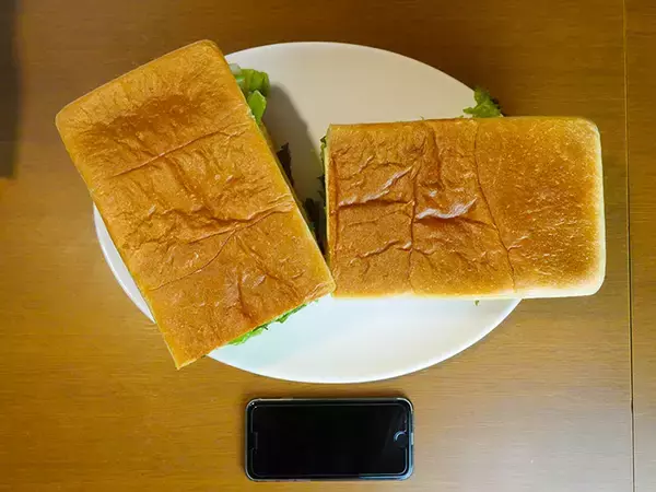 「重量約2kg！？ 怪物級のデカ盛りサンドイッチを『ミスター・デンジャー』で食べてきた」の画像