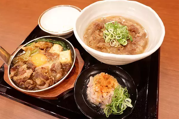 「1日限定4食！？ 『丸亀製麺』史上最も贅沢な限定メニュー「神戸牛づくし膳」を食べてきた」の画像