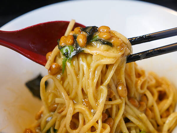 納豆と麺が衝撃の旨さ 雨ニモマケズ 十条 で朝限定まぜそばを食べてきた 21年2月26日 エキサイトニュース