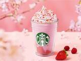 「ベリー尽くし！ スタバの新作フラペチーノ「さくら咲いた ベリーフラペチーノ」が登場」の画像1