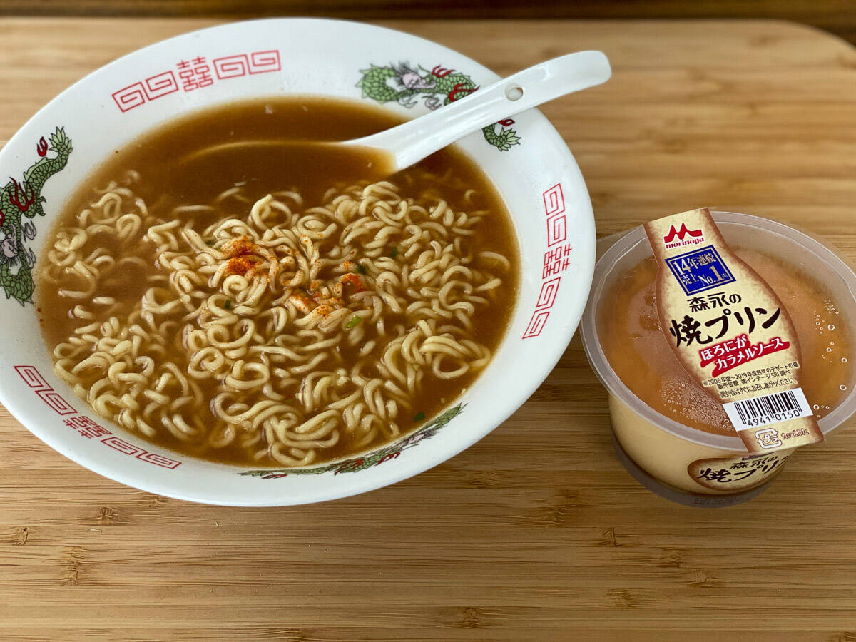 Aiが弾き出した最高の食べ合わせ インスタントラーメン プリン は本当に美味しいのか 試してみた 21年5月9日 エキサイトニュース 3 3