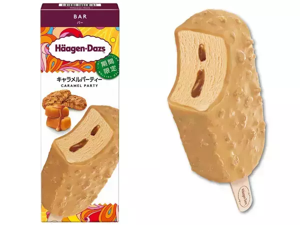 「3つの食感が堪らない！ ハーゲンダッツ「キャラメルパーティー」の魅力とは？」の画像