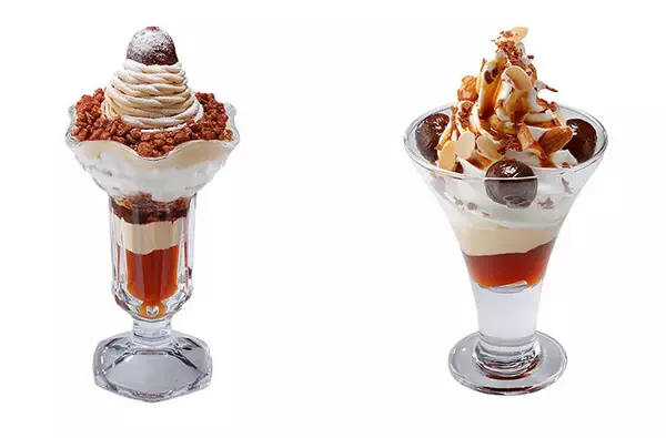 「ジョッキサイズの栗パフェも！ びっくりドンキーの秋限定「マロンスイーツ」4選」の画像